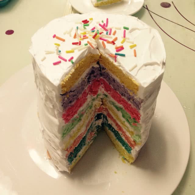 彩虹蛋糕（6寸）