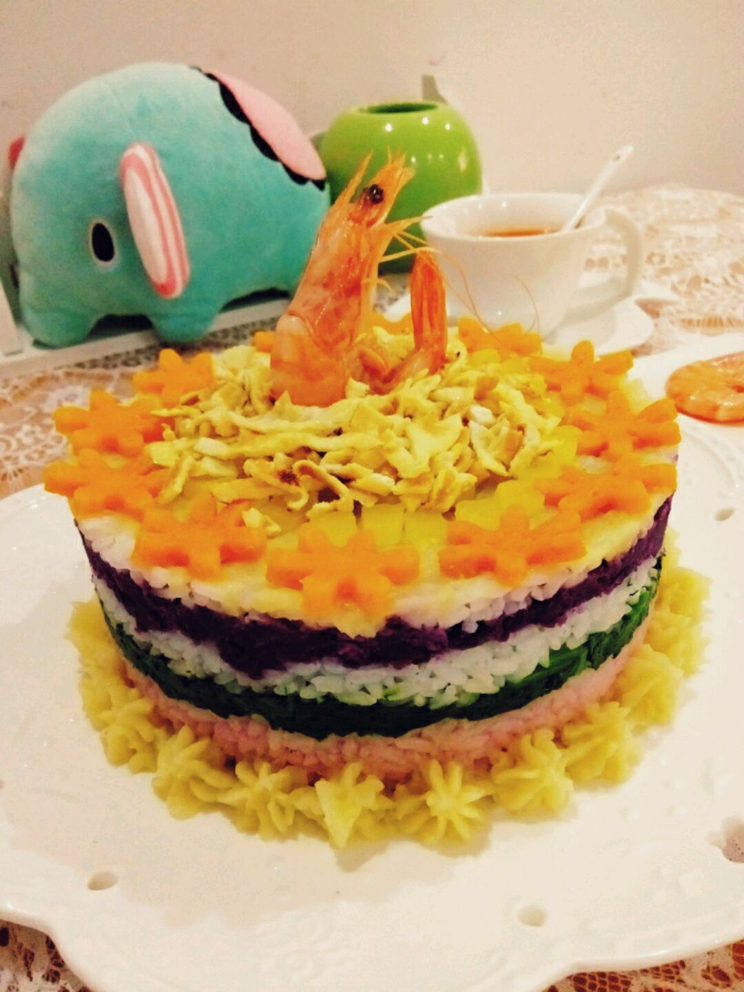 Diy彩虹蛋糕