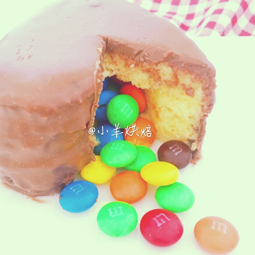 彩虹糖蛋糕