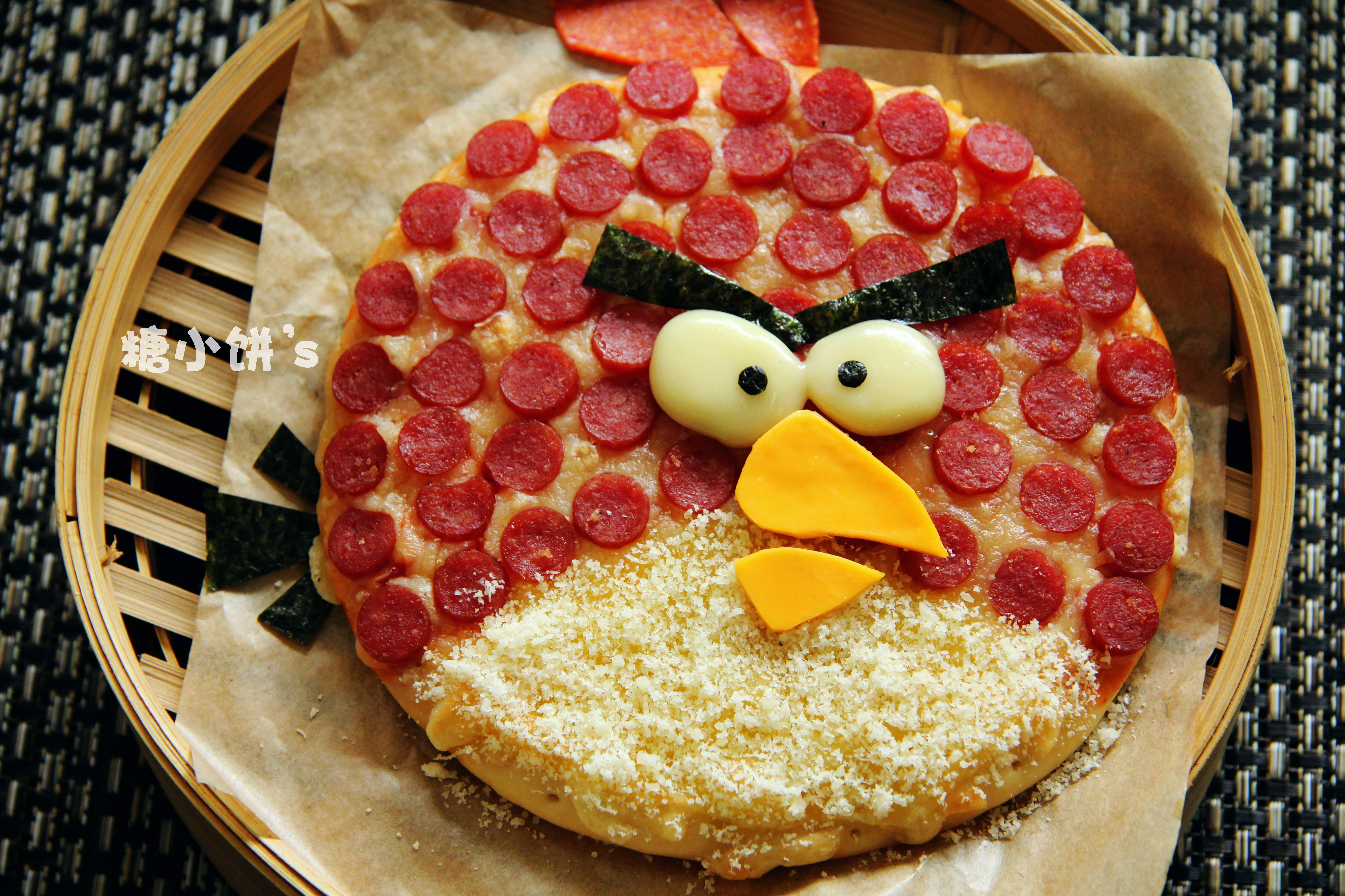 【愤怒的小鸟披萨】