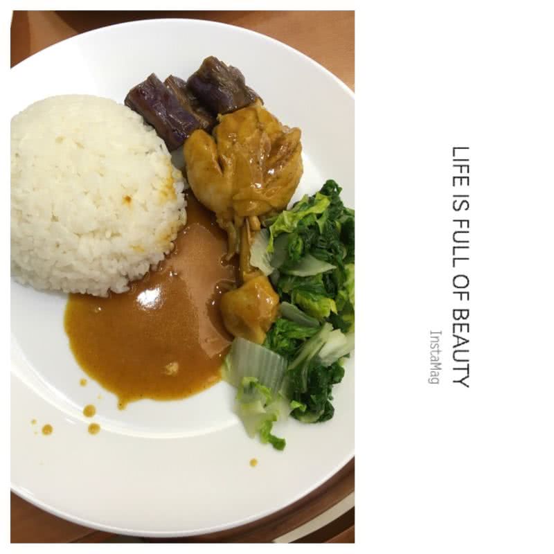 “咖喱蒙太奇”之咖喱鸡腿套餐