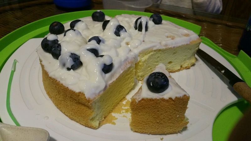 6寸蓝莓蛋糕