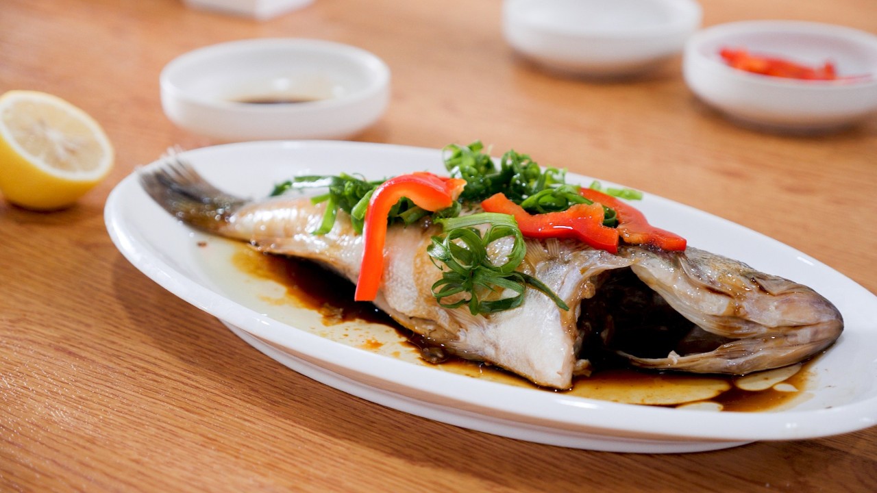 【蒸烤炉版】柠香鲈鱼 丨酸辣鲜香，在家里也能做的泰国菜！