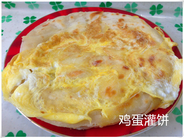 【多妈爱下厨】简单易做的早餐主食－鸡蛋灌饼
