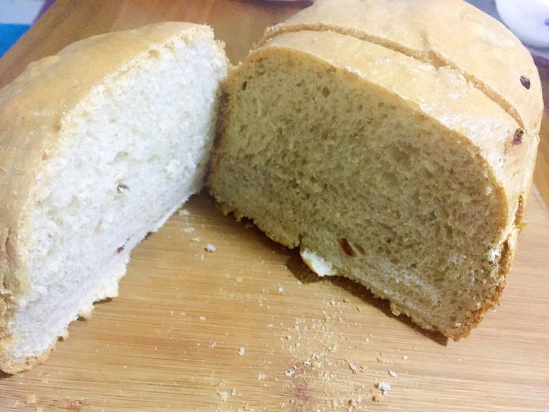无糖全麦面包（面包机）