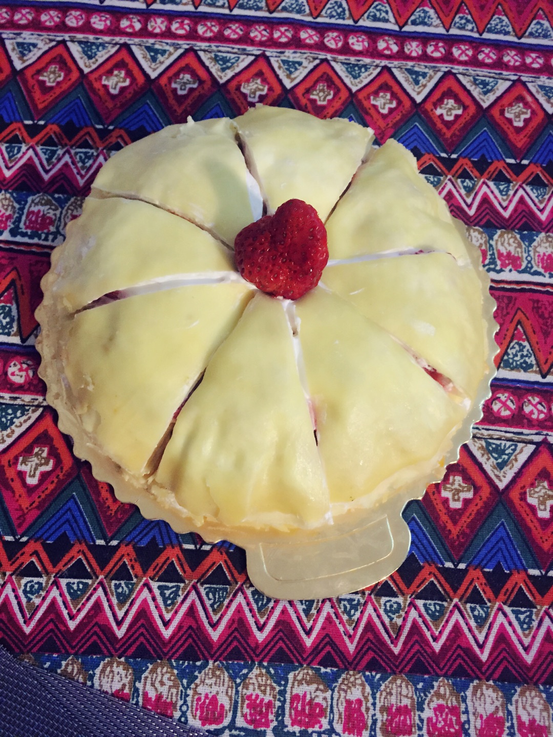 芒果草莓千层蛋糕(8寸)