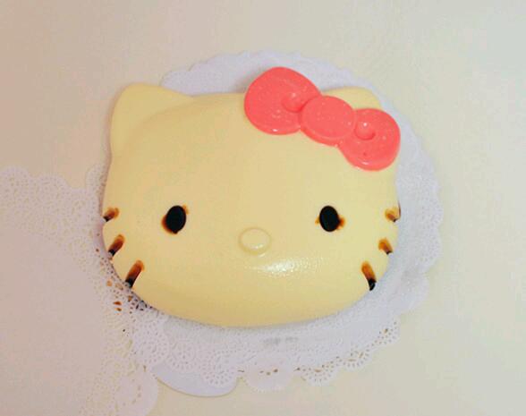 kitty酸奶慕斯蛋糕（无需烤箱）