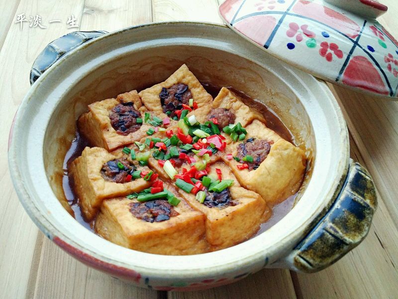 砂锅豆腐酿