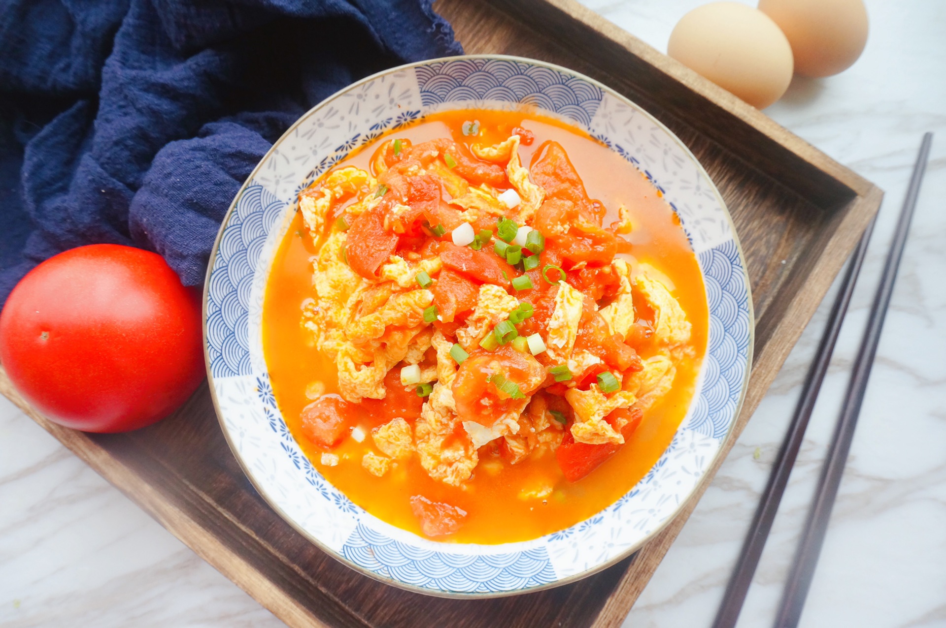 西红柿炒鸡蛋·最经典易学的下饭料理