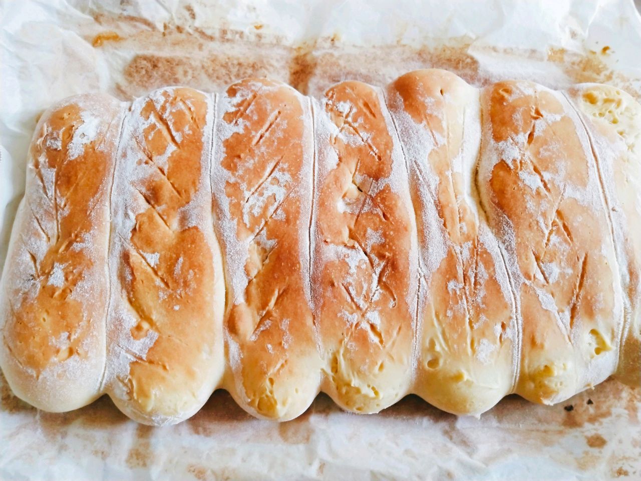 简易麻薯面包(无黄油版)