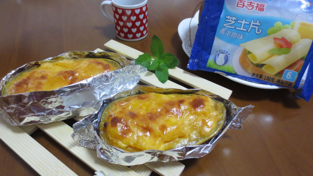 芝士焗红薯——百吉福创意芝士早餐菜谱