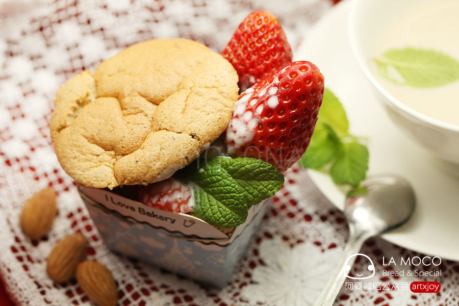 奶茶草莓蛋糕（长帝行业首款3.5版电烤箱CKTF-32GS）