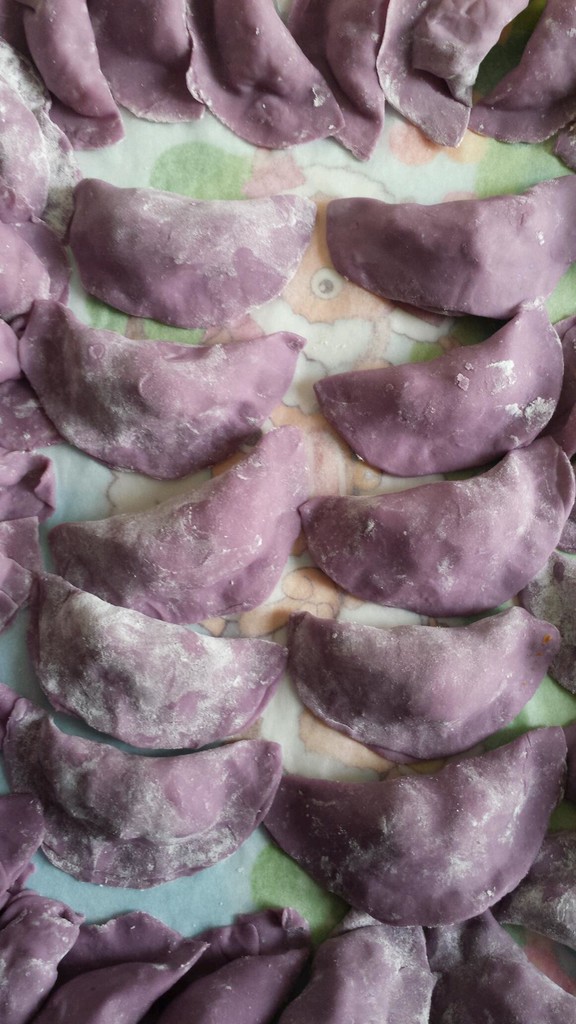 紫薯饺