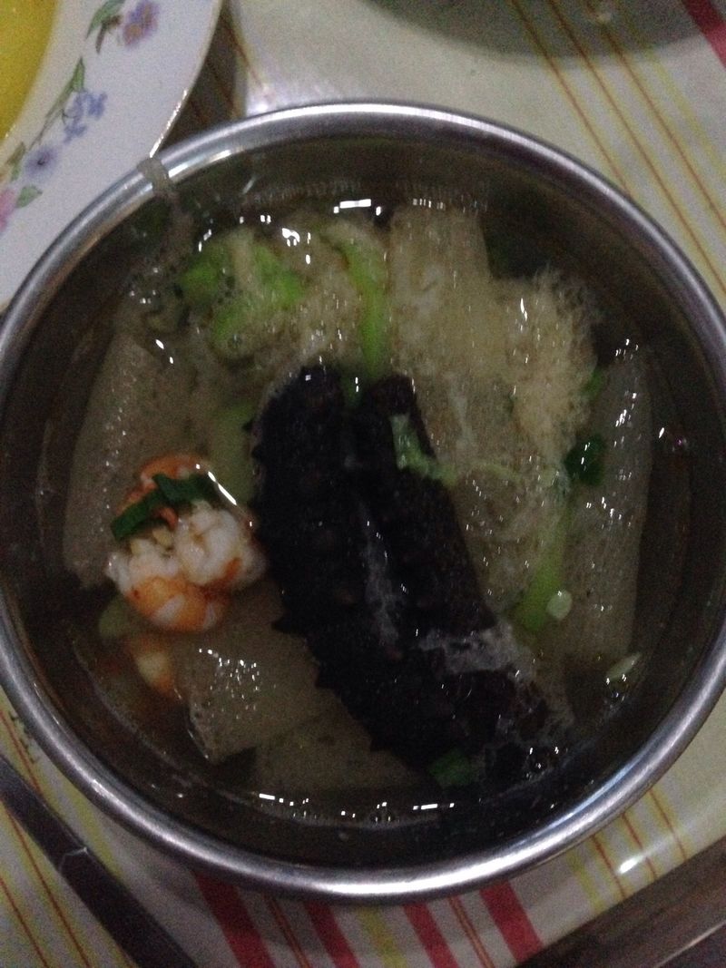 海参竹荪汤