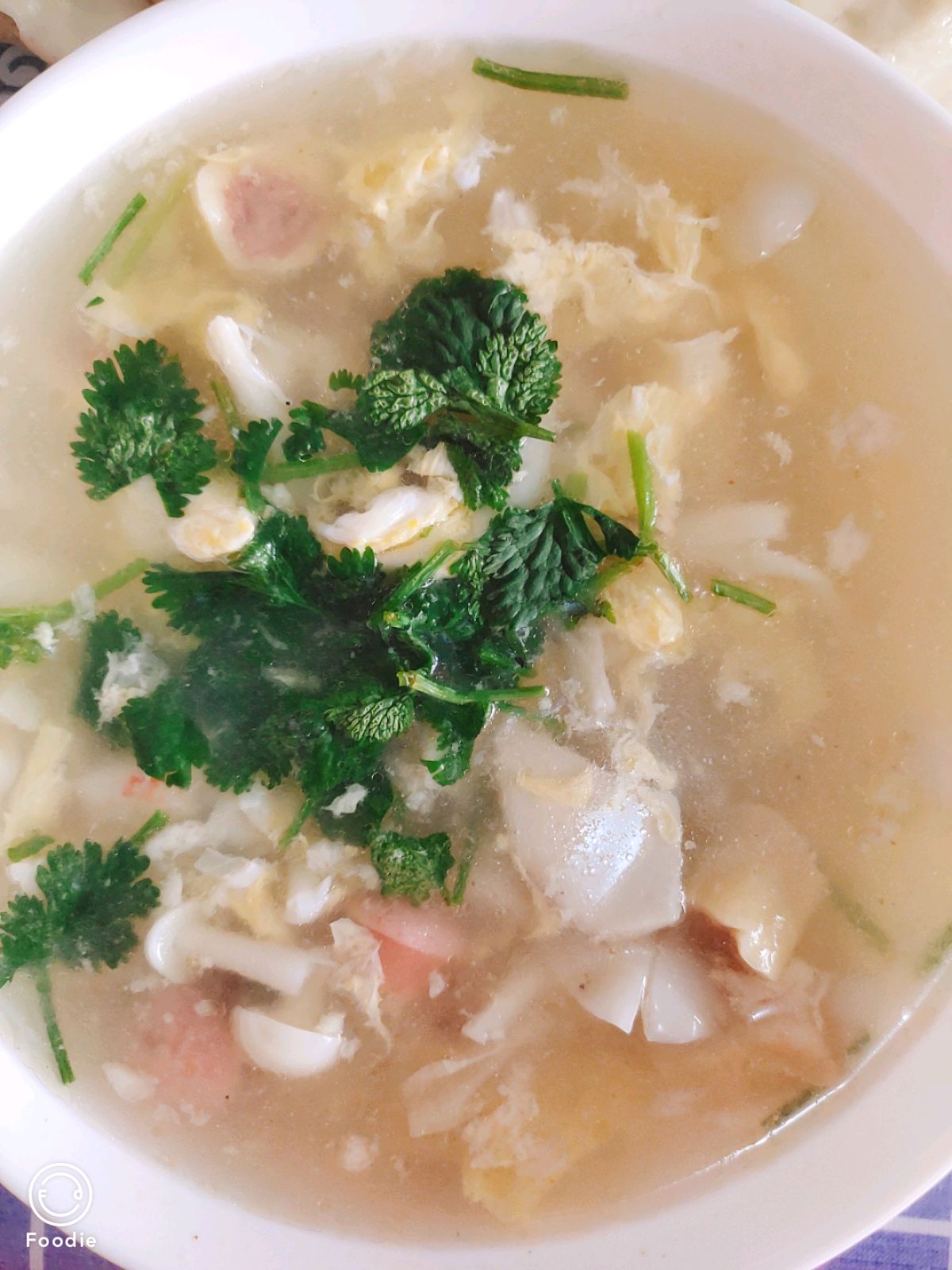 三鲜菌菇汤，好喝又暖胃