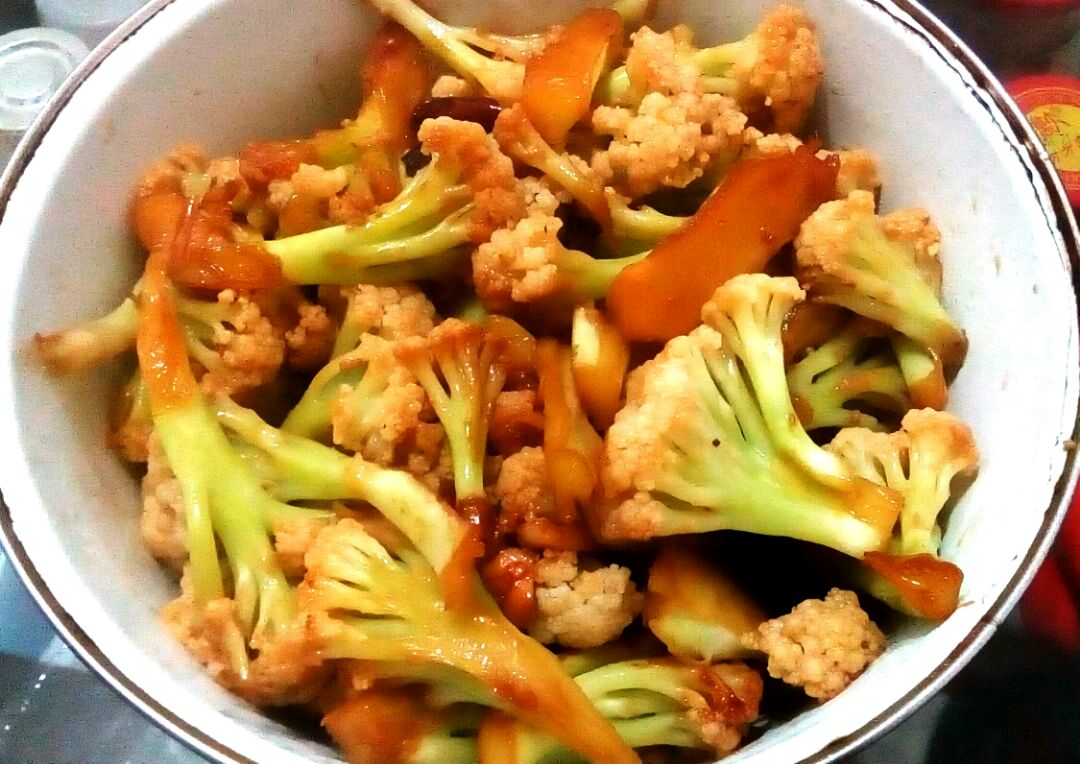 炒花菜