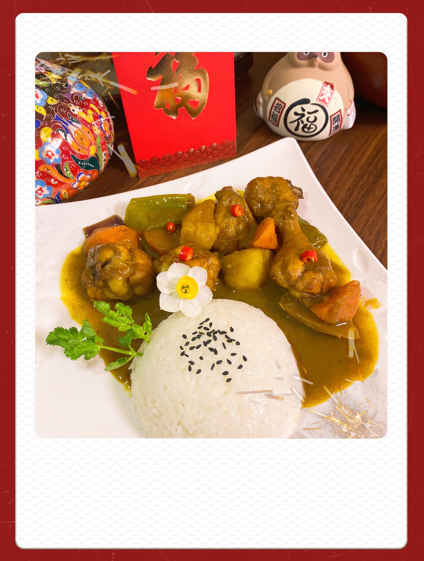咖喱鸡饭～一口带你到印度的美味咖喱