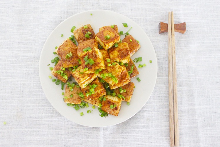 孜然豆腐-最适合素食者的下酒菜