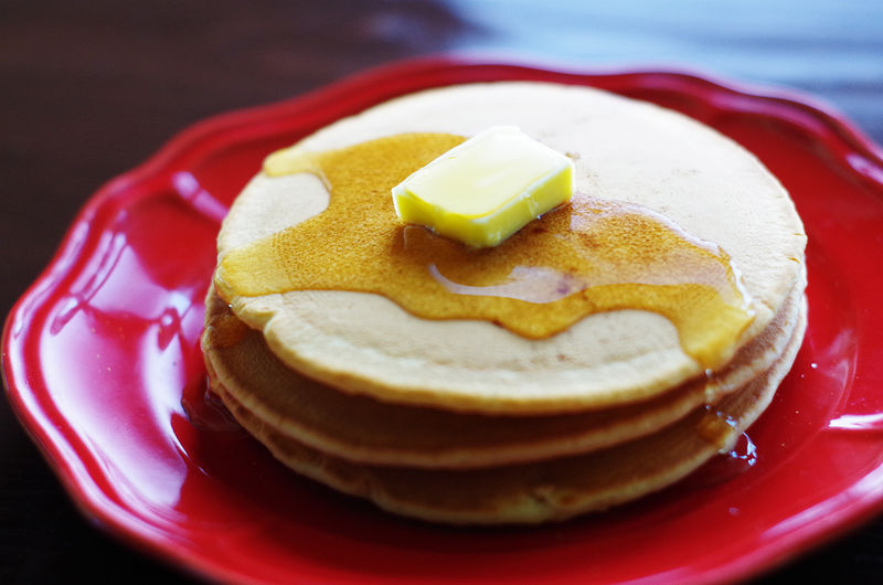 经典美式早餐：松饼（Pancake）