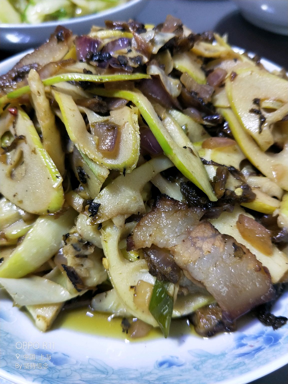 下饭菜——腊肉竹笋