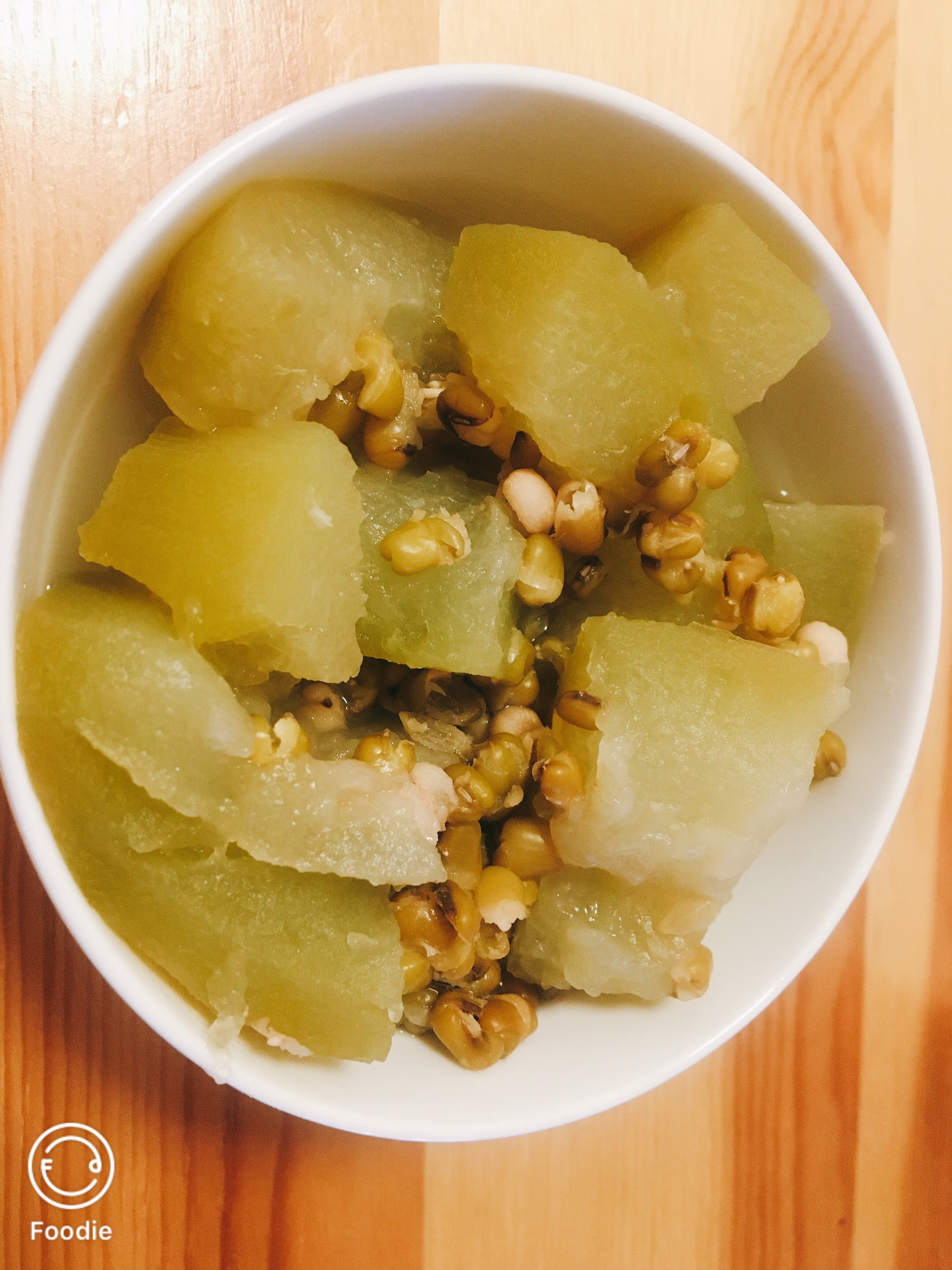 解渴减脂冬瓜薏仁绿豆汤