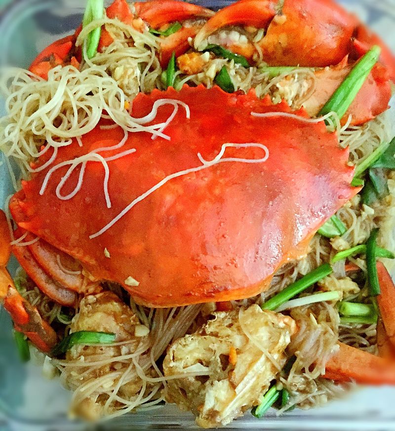 咖喱螃蟹米粉