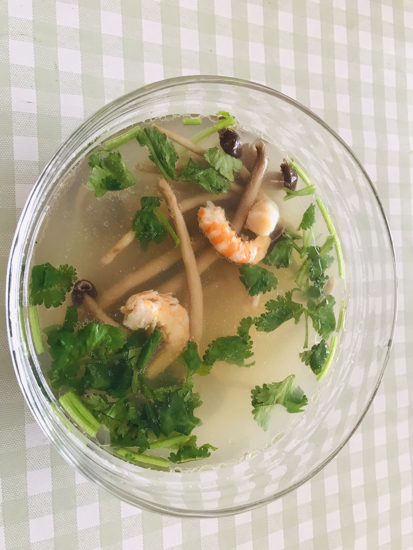茶树菇海鲜汤