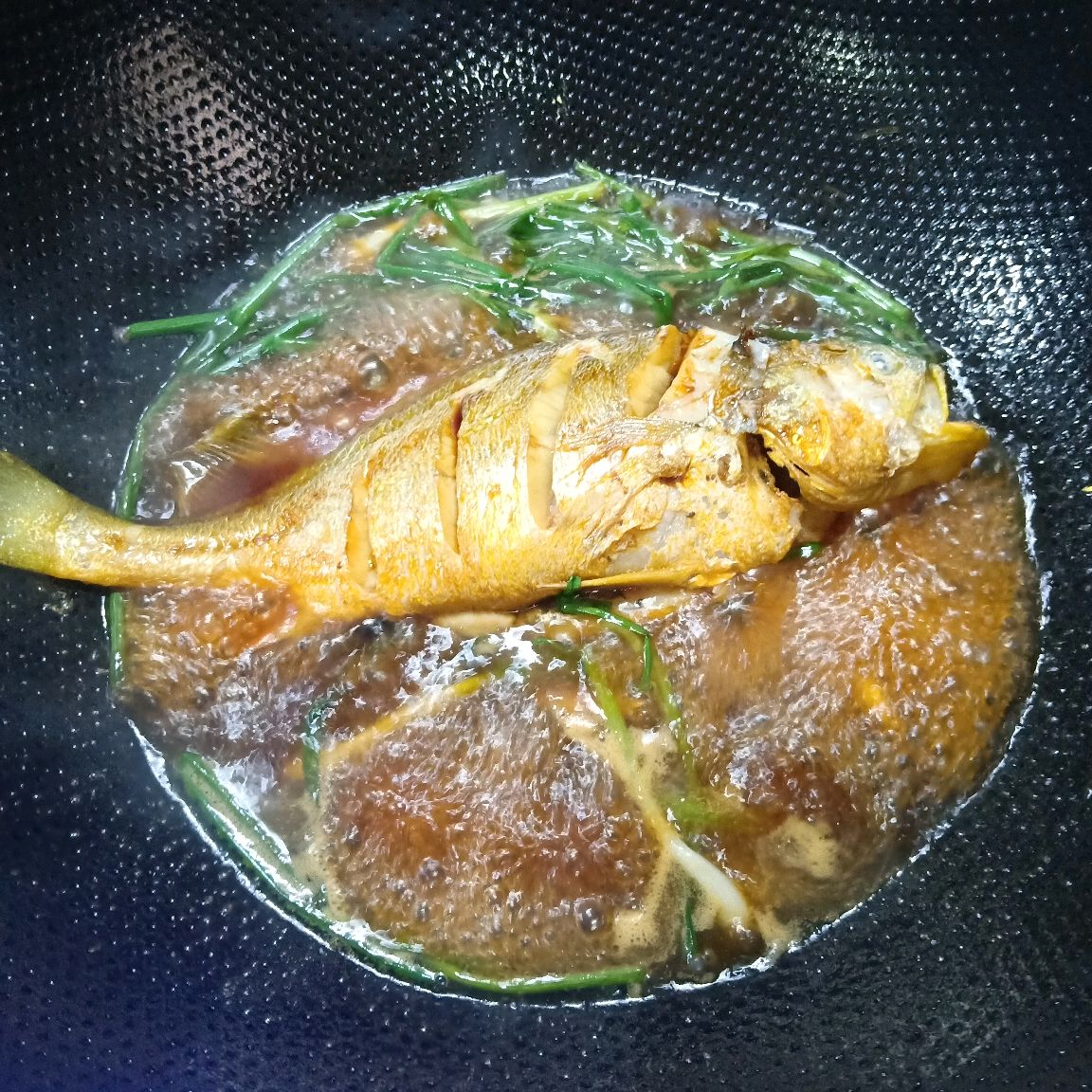 水煮黄花鱼