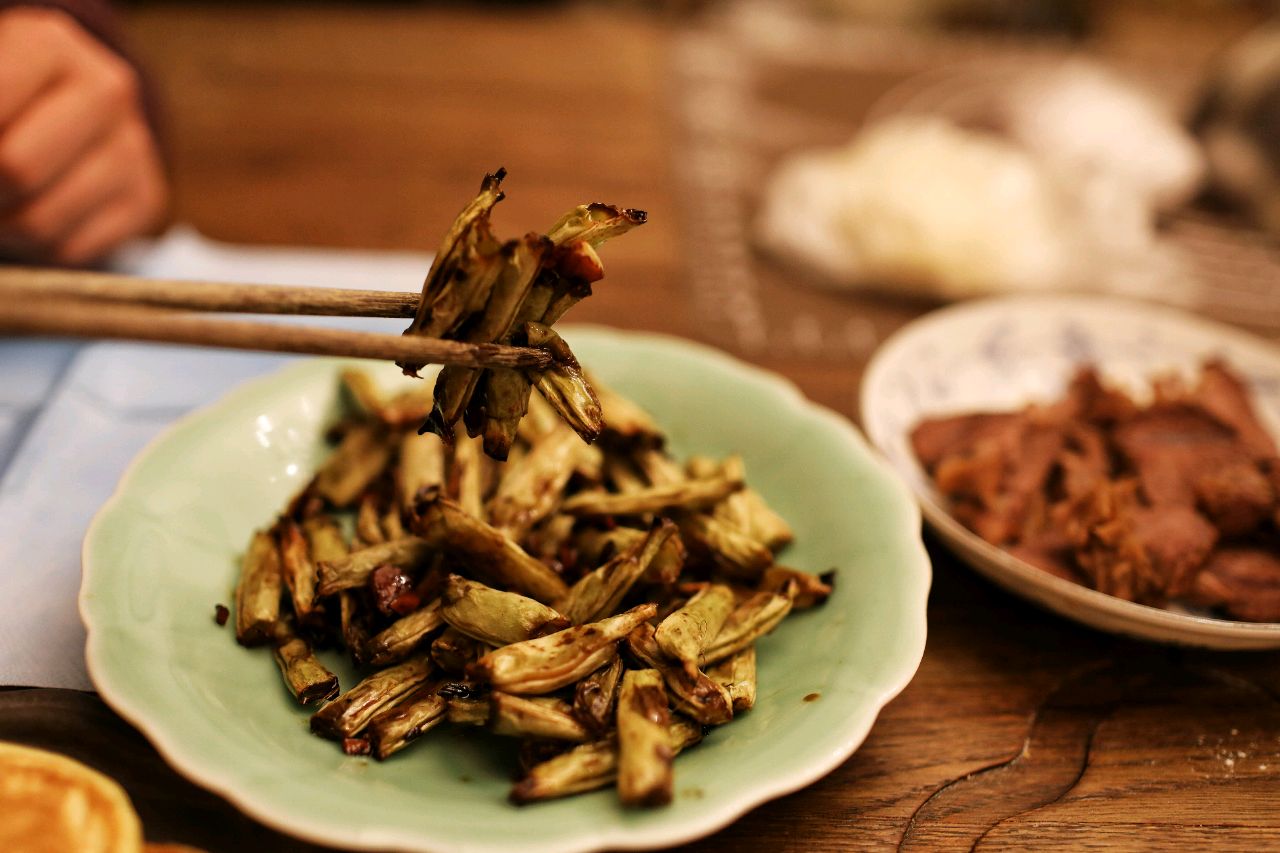 干煸芸豆——空气炸锅超级少油版素菜