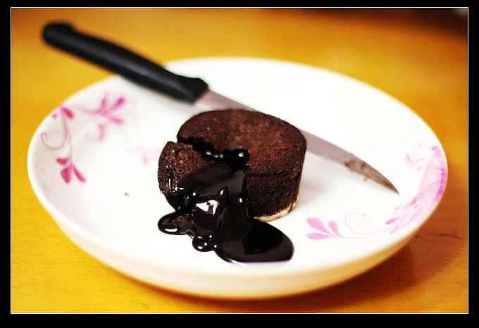 巧克力熔岩小蛋糕