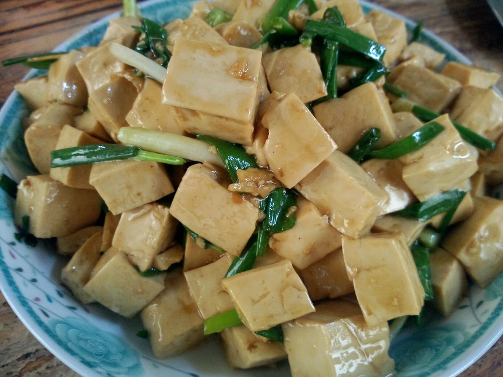 简易炒豆腐