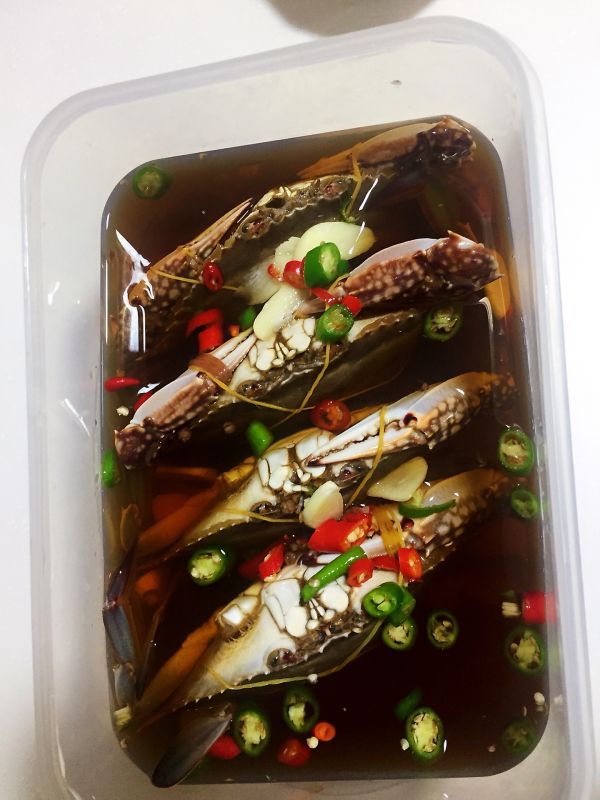 韩国酱油螃蟹
