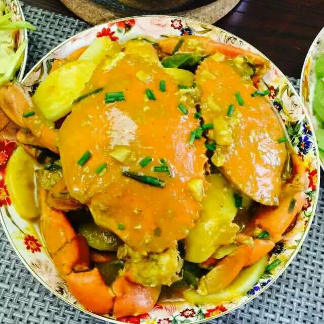 泰式咖喱青蟹