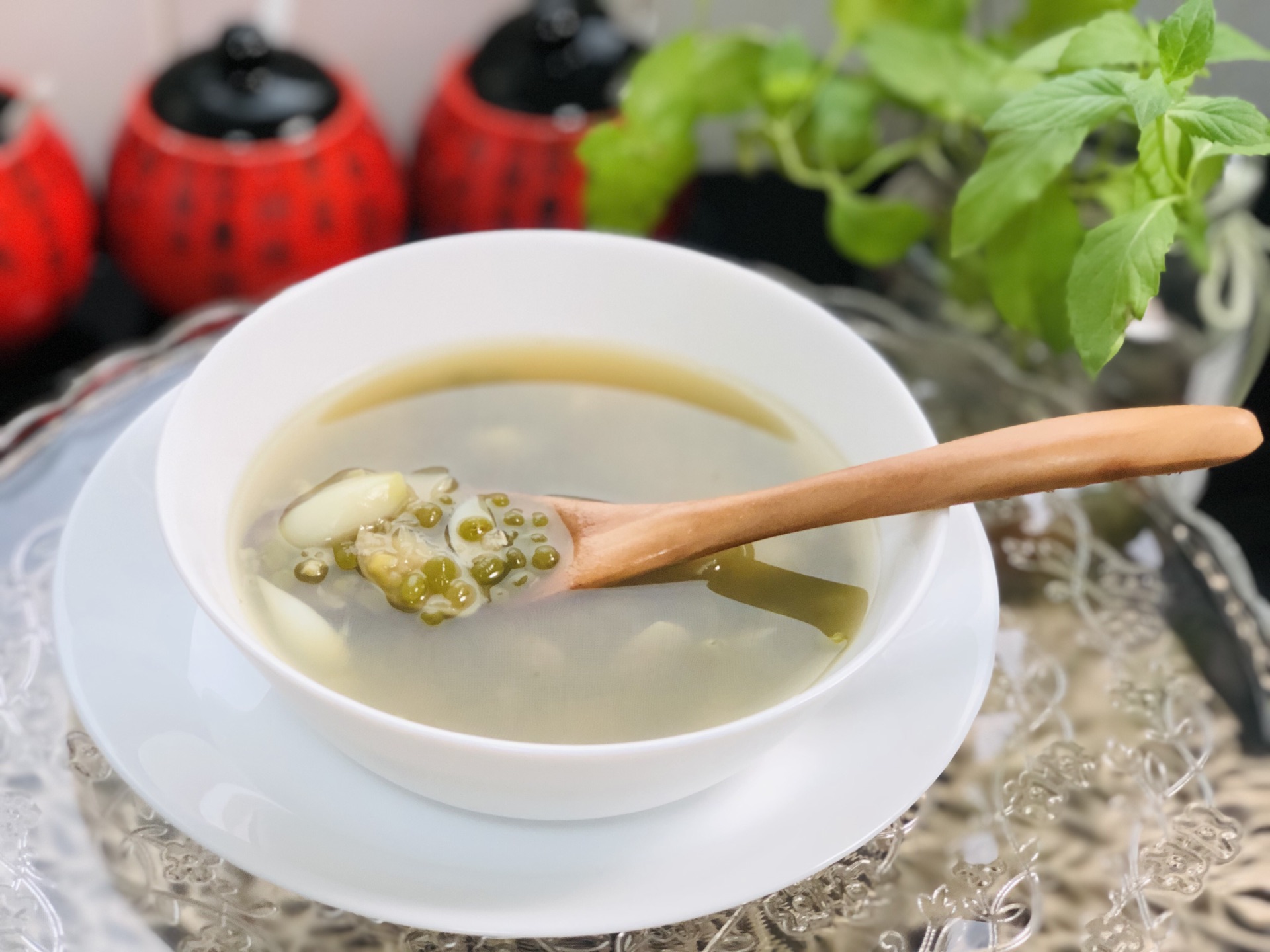 一碗安静的绿豆百合汤（美善品版） 净素食