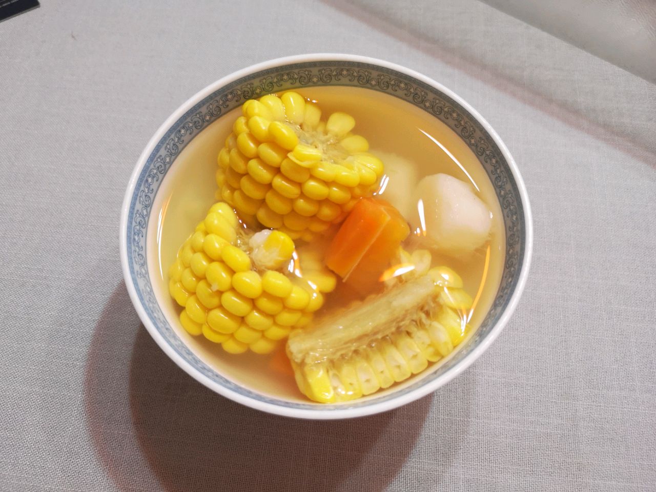 养颜素食~山药胡萝卜玉米汤