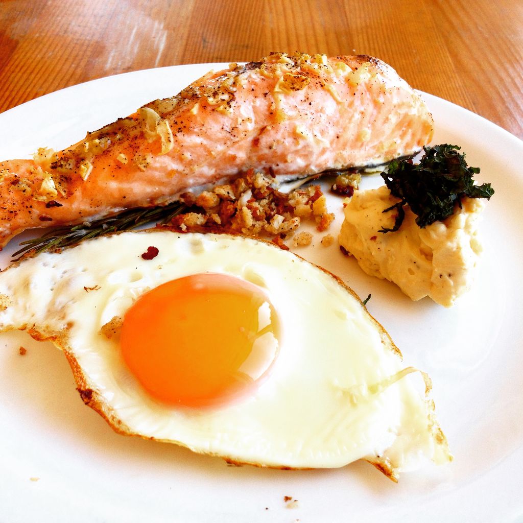 吃货减肥餐：高蛋白低脂香烤三文鱼
