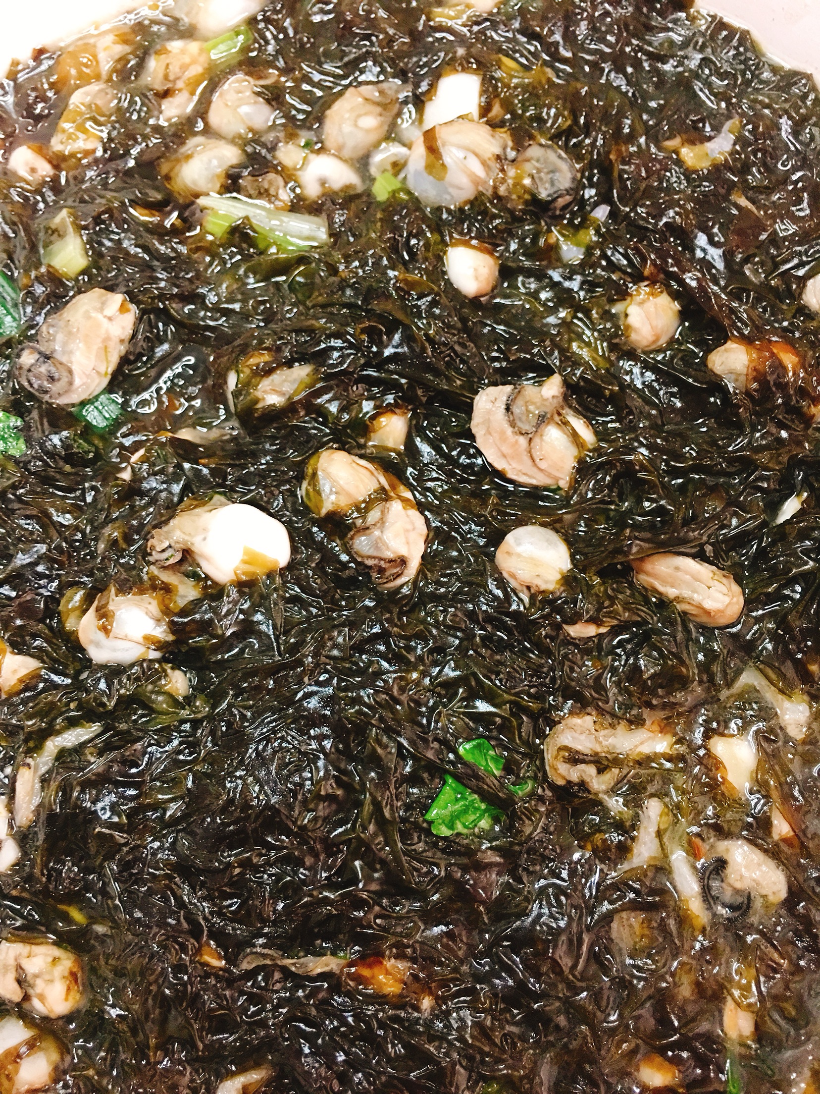 紫菜海蛎煲
