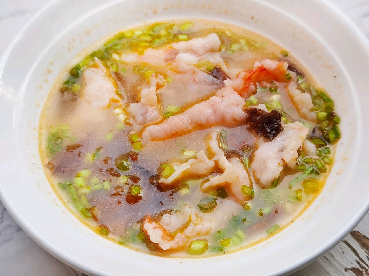 超鲜美的虾片汤