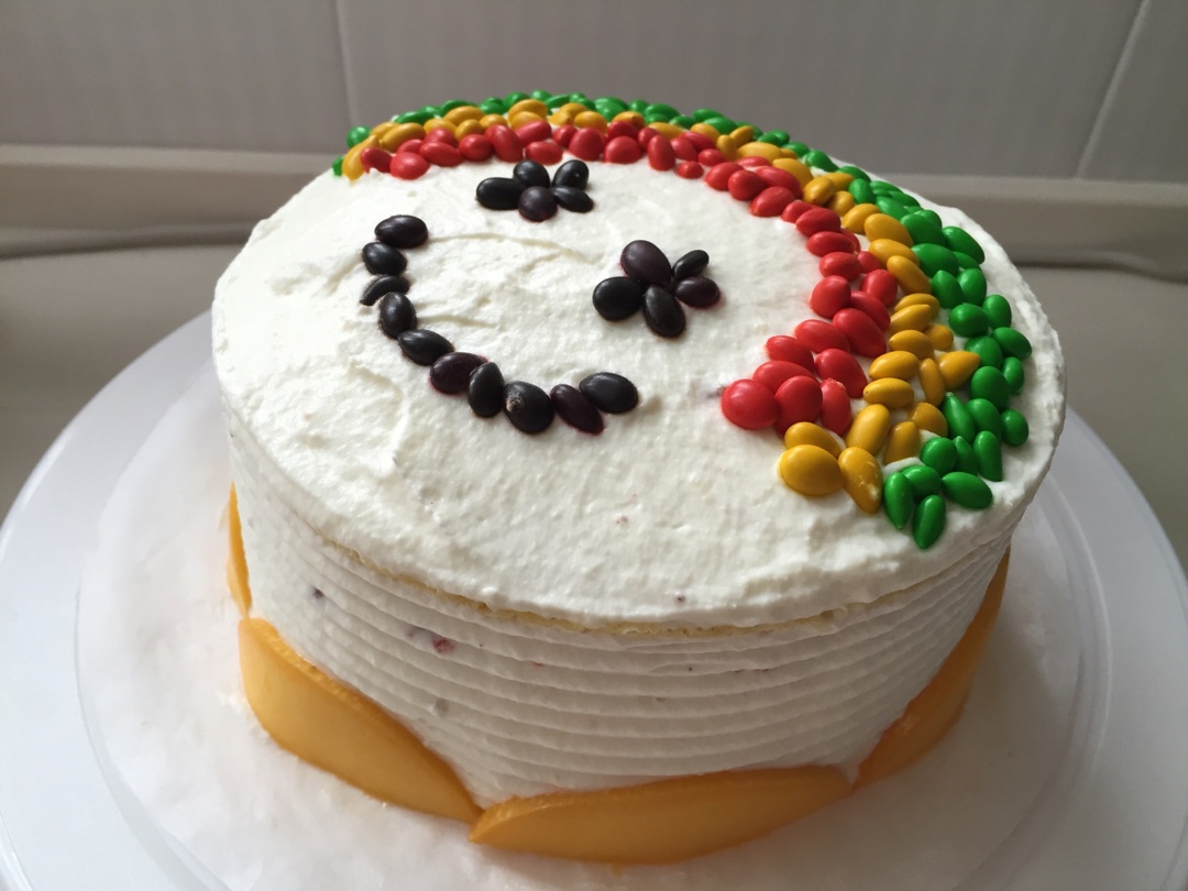 彩虹蛋糕（非色素版）