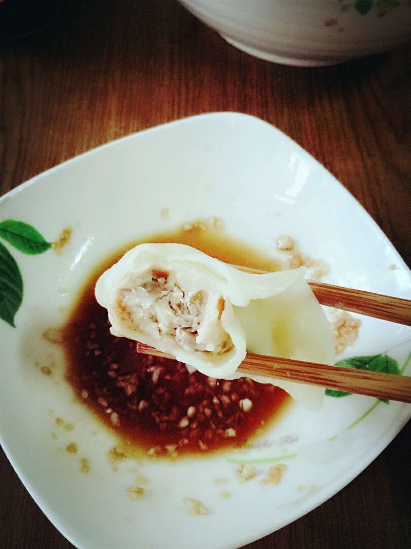 鸡肉香菇饺子