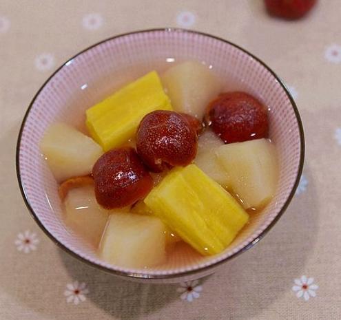 【苹果山楂番薯糖水】春节后的消食减肥糖水